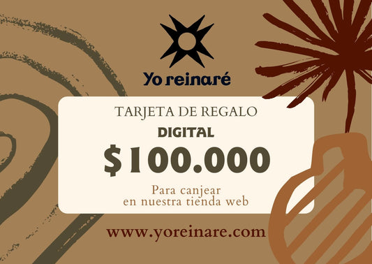 Tarjetas de Regalo Digitales - varias opciones