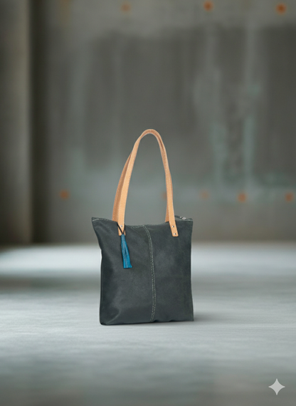 Bolso Sara en cuero – retro/vintage | Edición única