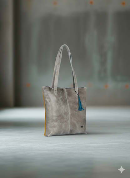Bolso Sara en cuero – retro/vintage | Edición única