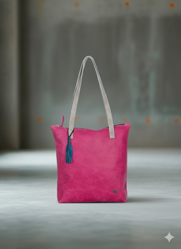 Bolso Sara en cuero – retro/vintage | Edición única