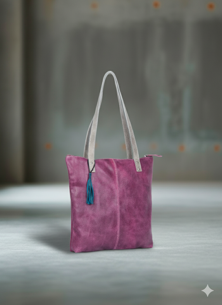 Bolso Sara en cuero – retro/vintage | Edición única